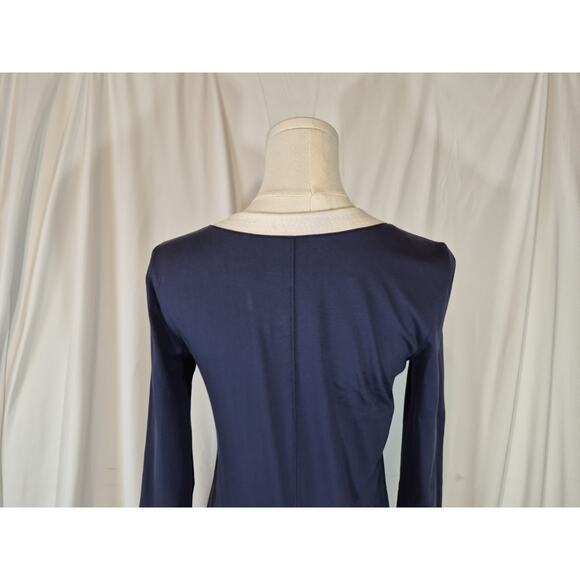 Lilly Pulitzer Womens Navy 100% Pima Cotton Marlina Dress XS - Picture 6 of 7